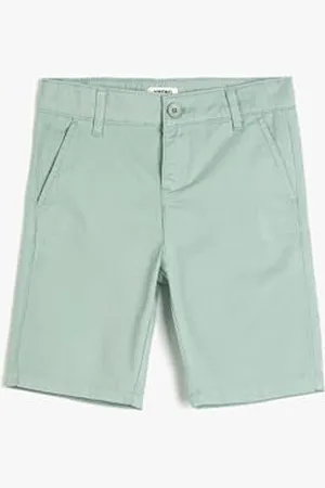 Koton Boys Bermuda Shorts Basic Pockets Cotton