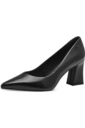 Tamaris Damen Pumps Leder Blockabsatz bequem; , EU 36