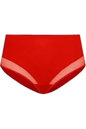 Teyli Slip Damen Baumwolle zum Kaschieren von Unvollkommenheiten - Bikinis & Taillenslips für Damen - Slips Baumwolle