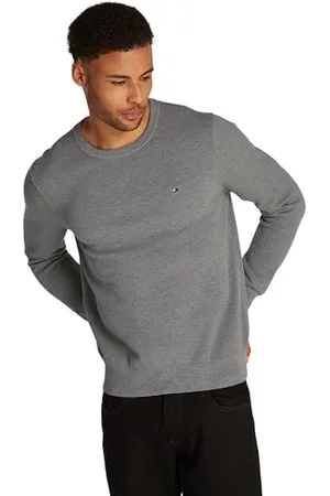 Tommy Hilfiger Herren Pullover Essential Structure Crew Neck Regular Fit, , XXL