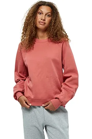 Beyond Now Damen Brooklyn Gots Sweatshirt | Sweatshirt Damen in Rot | Herbst Pullover für Damen | Größe Xxl GOTS Sweatshirt Klassisch, , XXL