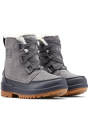 sorel Torino 2 Waterproof wasserdichte Winterstiefel für Damen, Grau Quarry, 38 EU