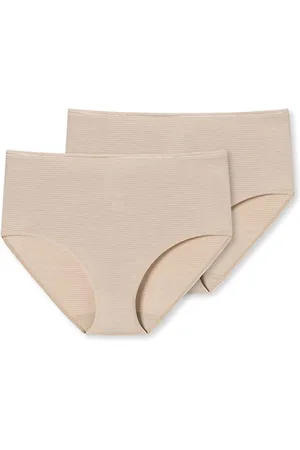 Schiesser Damen 2 PACK Midi Slip Unterwäsche - Modal Essentials, , 42