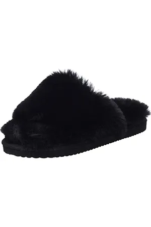 flip*flop Damen slidefur 2 Hausschuh, Black, 36 EU