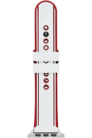 Armani Exchange 42/44 mm Silikonarmband für Herren für Apple Watch®