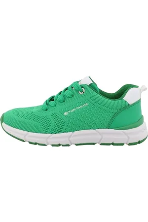 TOM TAILOR Jungen Mädchen 6370250017 Sneaker, Green, 26 EU