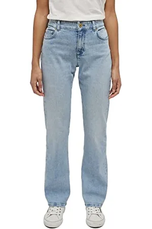 Mustang Damen Jeans Hose Style Crosby Relaxed Straight
