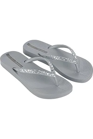 Ipanema Damen MESH VIII FEM Flipflop, Grey/Silver, 43 EU