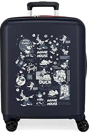 Disney 100 Special Shine Mickey Blue Kabinenkoffer 40x55x20 cm Starres ABS Integriertes TSA-Schloss 38,4L 2,82 kg 4 Doppelrollen Handgepäck