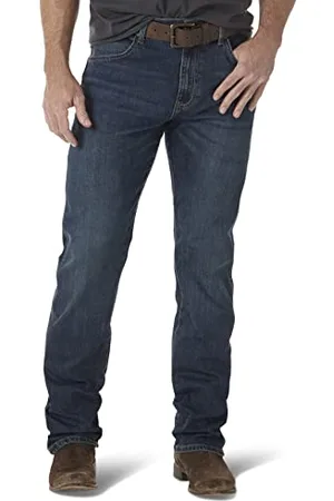 Wrangler Herren Retro Slim Fit Straight Leg Jeans, , 34W / 38L
