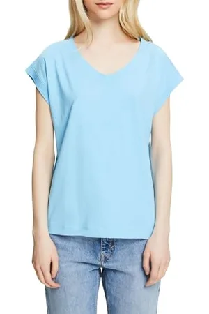 ESPRIT Damen 044ee1k310 T-Shirt, , X-Small