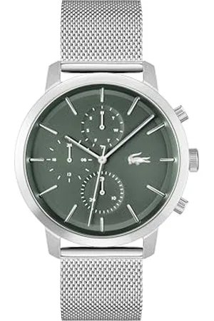 Lacoste Multi Zifferblatt Quarz Uhr für Herren Kollektion Replay mit Edelstahlarmband Edelstahlarmband - 2011338