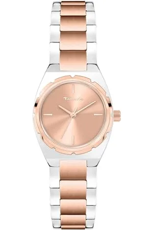 Tamaris Damen Analog Quarz Uhr mit Edelstahl Armband TT-0170-MQ
