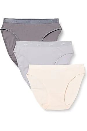 Dim Slip Les Pockets Eco Baumwolle weich Damen x3, , L