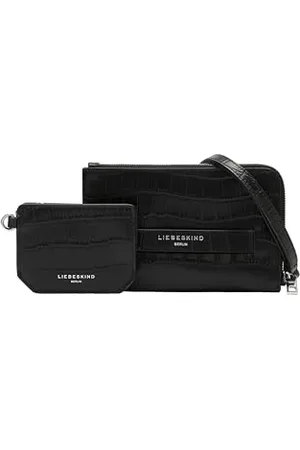 liebeskind Berlin LORA CROCO Multi Pouch, black One Size