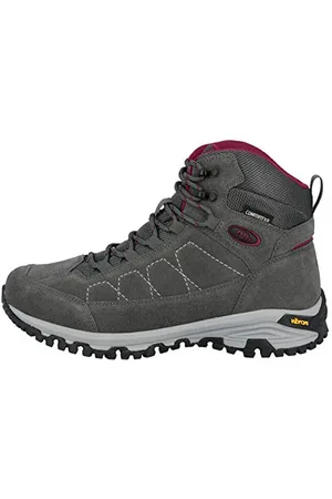 BRUTTING Mount Adams High Damen Outdoor- & Trekkingschuh, Grau/ Bordeaux, 37 EU