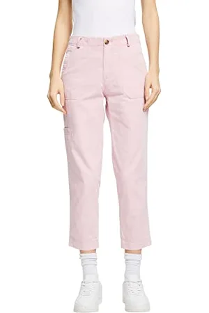 ESPRIT Damen 022EE1B340 Hose, 670/PINK, 38