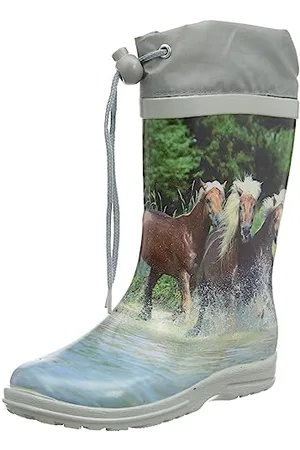 Beck Mädchen Pferde Gummistiefel, , 35 EU