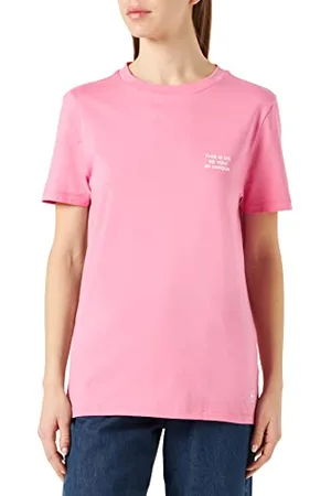 Tamaris Damen Slogan T-Shirt AVOLA Pink L