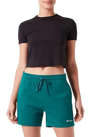 Champion Damen Legacy Icons W-Small Script Logo Pro-Jersey Shorts, , S