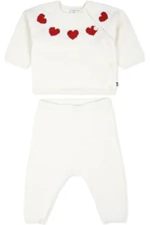 Petit Bateau A0AXZ 2-Teiliges Langarm-Set Unisex Baby 0 Monate