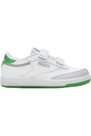Reebok Unisex Baby Club C 2V 2.0 Sneaker, FTWWHT/SPOGRE/PUGRY2, 23 EU