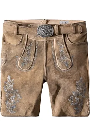Stockerpoint Herren Girgl Trachtenlederhose, , 58