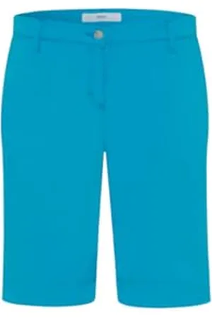 Brax Damen Style Mia B Bermuda in sommerlichem Baumwollmix