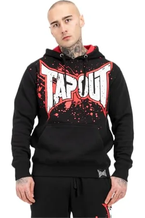 Tapout Herren Kapuzensweatshirt Normale Passform Splashing Hoodie XXL