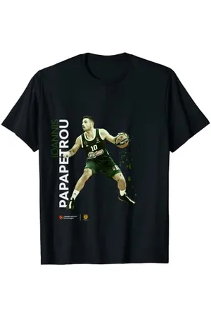 Euroleague Panathinaikos OPAP Athens T-Shirt, Herren, , S, Kurzarm, Klassisches Kurzarm-Shirt mit Rundhalsausschnitt, Klassisch geschnitten, doppelt genähter Saum