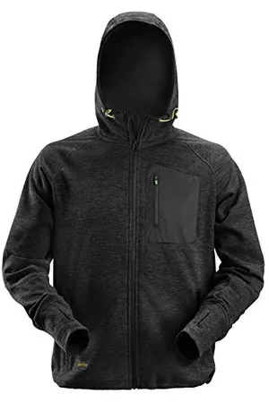 Snickers Flexible Fleece-Kapuzenpullover, Schwar