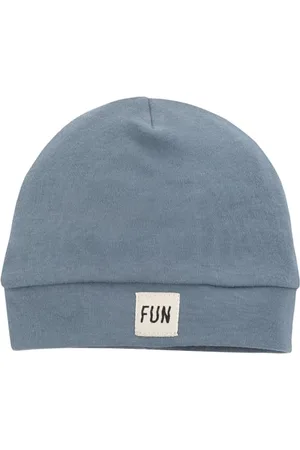 Pinókio Mütze Fun Time, 100% Baumwolle, Blau, Jungen, Gr 56-74(74)