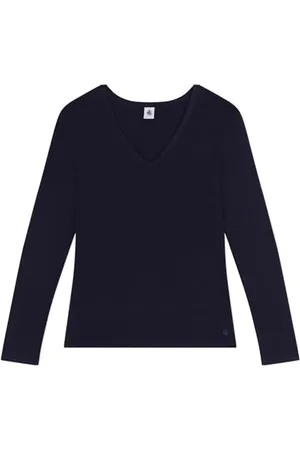 Petit Bateau A0BFV Langärmeliges T-Shirt Damen L