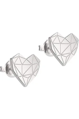 liebeskind Berlin Ohrstecker aus Edelstahl im Herz-Design