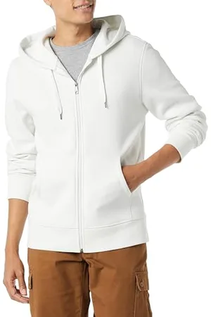 Amazon Herren Fleece-Kapuzenpulli mit durchgehendem Reißverschluss (erhältlich in den Größen Big & Tall), , L