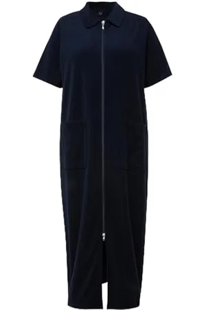 Ulla Popken Damen Bademantel, , 42-44