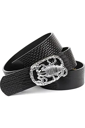 Anthoni Crown Unisex Ledergürtel Gürtel, , 115