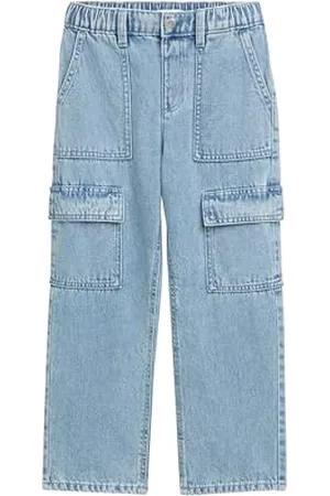 TOM TAILOR Jungen Kinder Baggy Fit Cargo Jeans, , 110