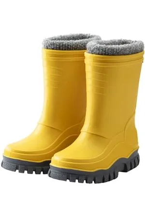 Sterntaler Gummistiefel uni gefüttert - Unisex Kinder Regenstiefel mit herausnehmbarem Innenschuh - warme, wasserdichte Kinderstiefel - Matsch- und Regenschuhe, , Größe 25