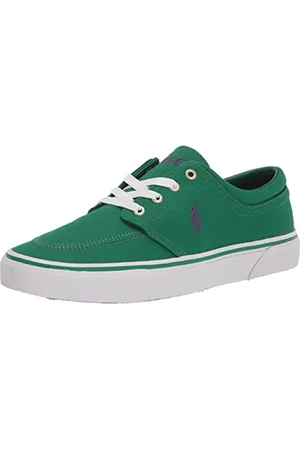 Ralph Lauren Herren Faxon X Color-Blocked Canvas Sneaker, , 42.5 EU