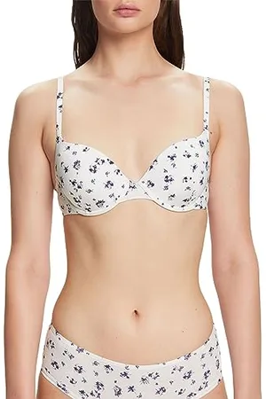 ESPRIT Damen Gepolsterter BH Printed Micro RCS Sexy Pad, , 75C