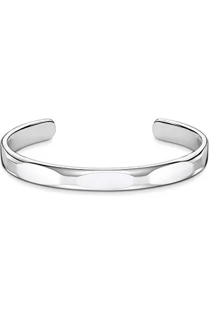 Thomas Sabo Unisex-Armreif, schmal Puristisches 925 Sterlingsilber AR098-001-21-L16