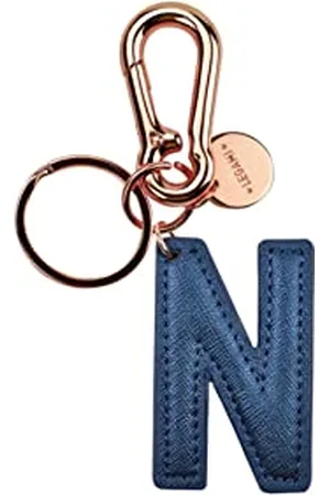 Legami My Initial Schlüsselanhänger (Blue) Key Chain Unisex Erwachsene, Einheitsgröße, , Taglia unica, Klassisch