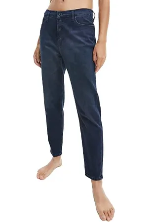 Calvin Klein Damen MOM Jeans, , 34W Regulär
