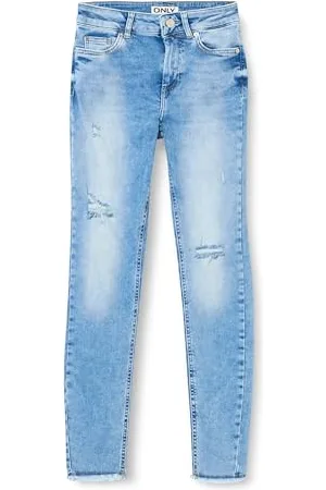 ONLY Damen Skinny-fit-Jeans Onlblush Mw des Rw Skinny DNM Ana, , S / 30L