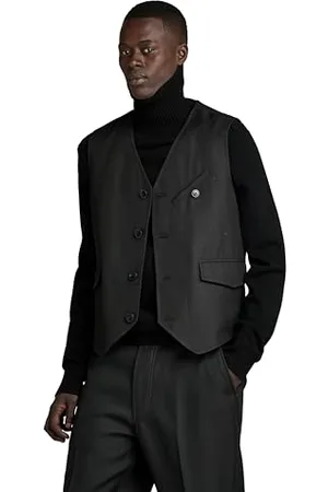 G-Star RAW Herren Midnight Weste, , S