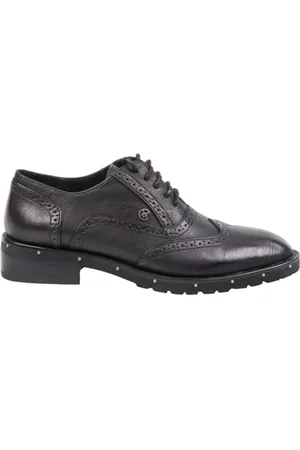 Chattawak Damen 8AMELIANOIRBROSSE37 Oxford-Schuh, Noir, 37 EU