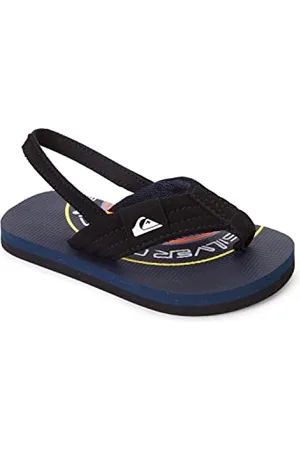 Quiksilver Jungen Molokai Layback Toddler Sandale, Black 1, 22 EU