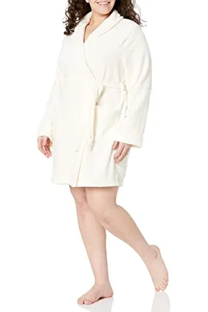 Amazon Damen Mittellanger Bademantel Plüsch (Erhältlich in Übergröße), , L