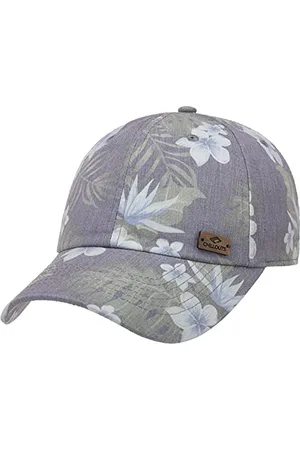 Chillouts Waimea Hat - Stylish Unisex Floral Baseball Cap, Breathable for Summer and Sport, Adjustable, One Size Fits All, Natural Fiber